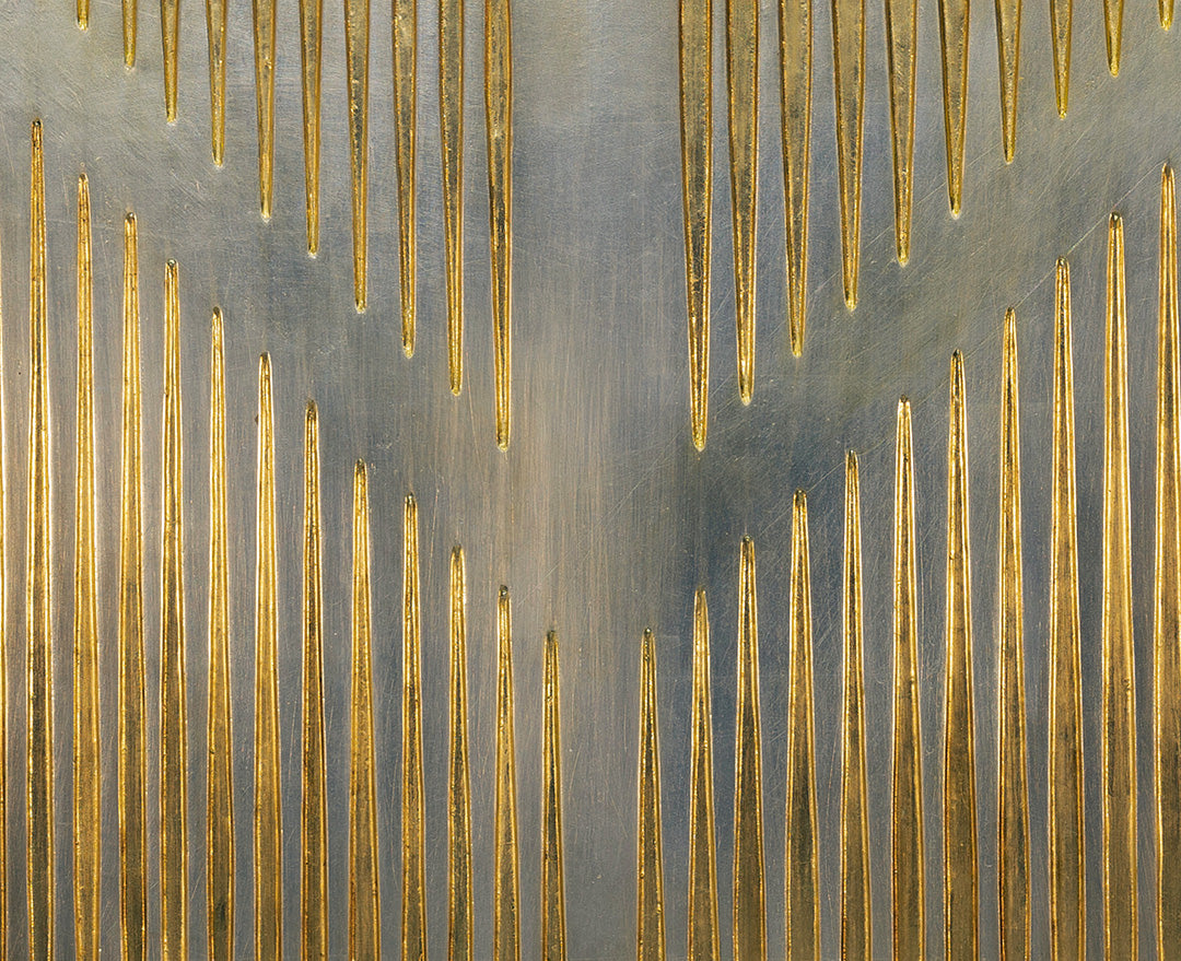 Algiz - Incised Wood Panel