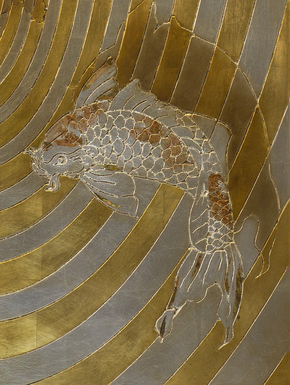 Fluctus - Pannello in legno inciso