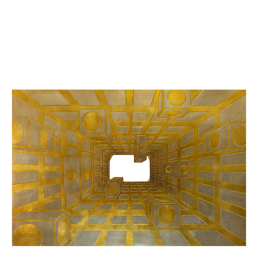 Luce Lucis - Incised Wood Panel