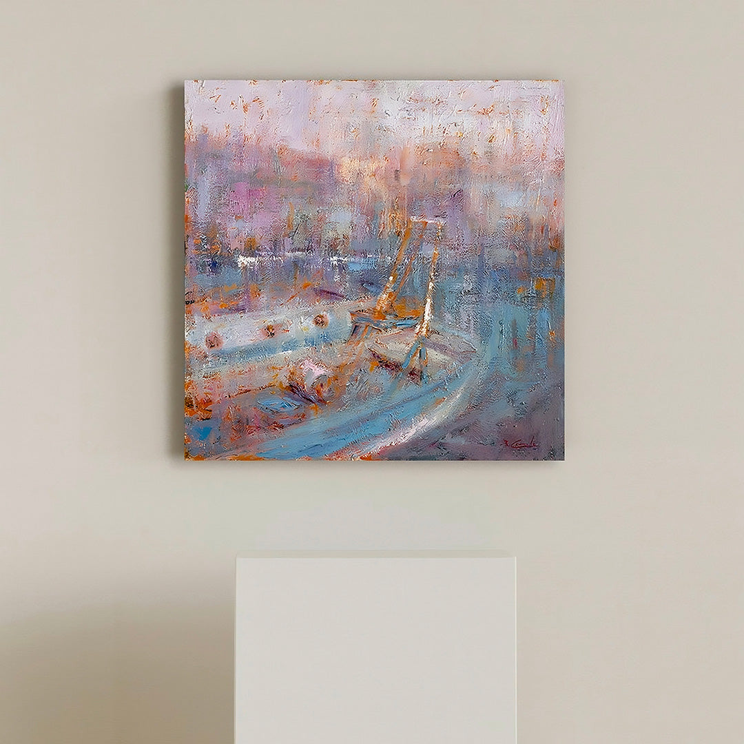 Mattina al Mare - Oil Painting on Canvas