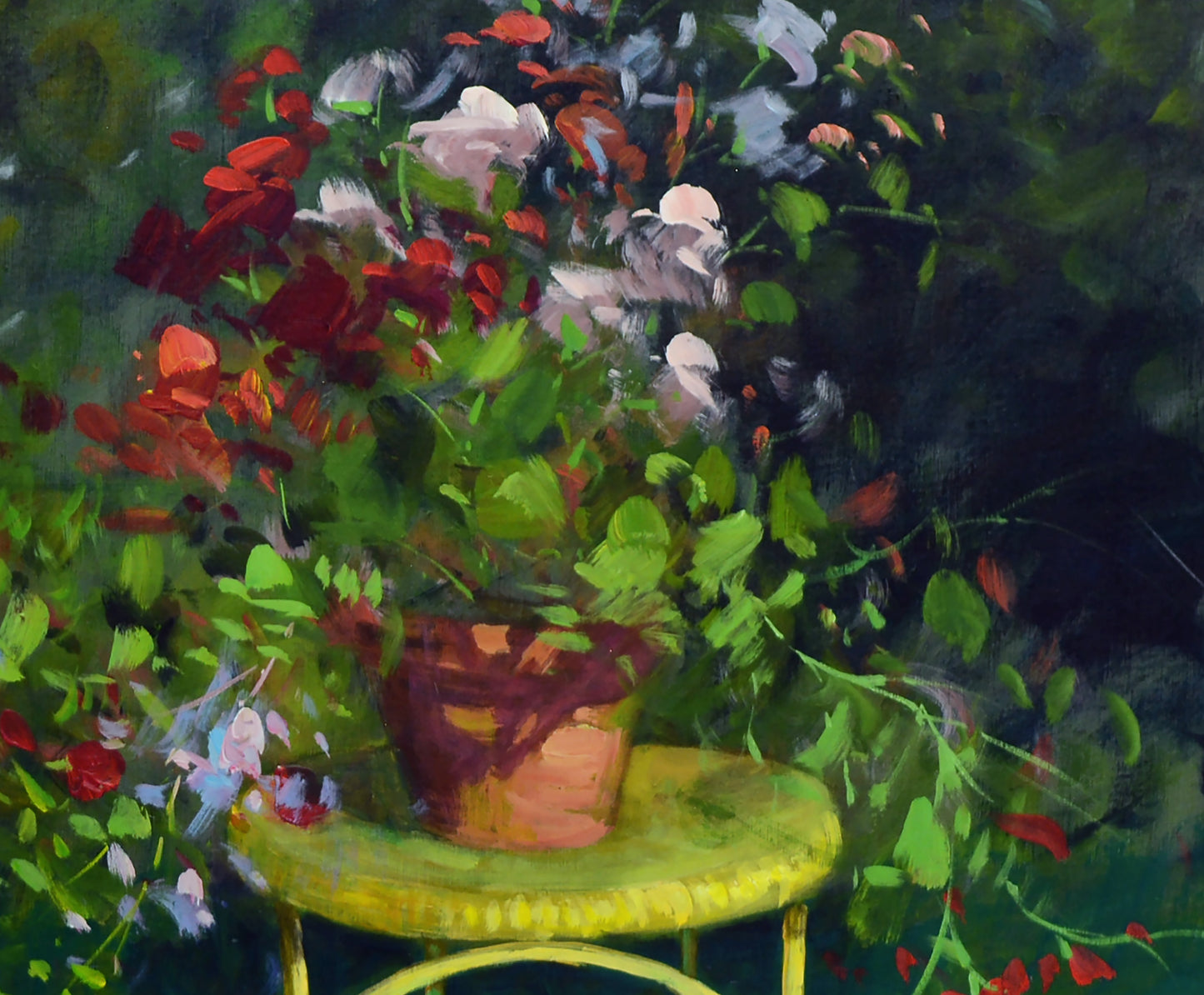 In Giardino - Oil Painting by Renato Criscuolo - CAST Caiafa Arte Studio