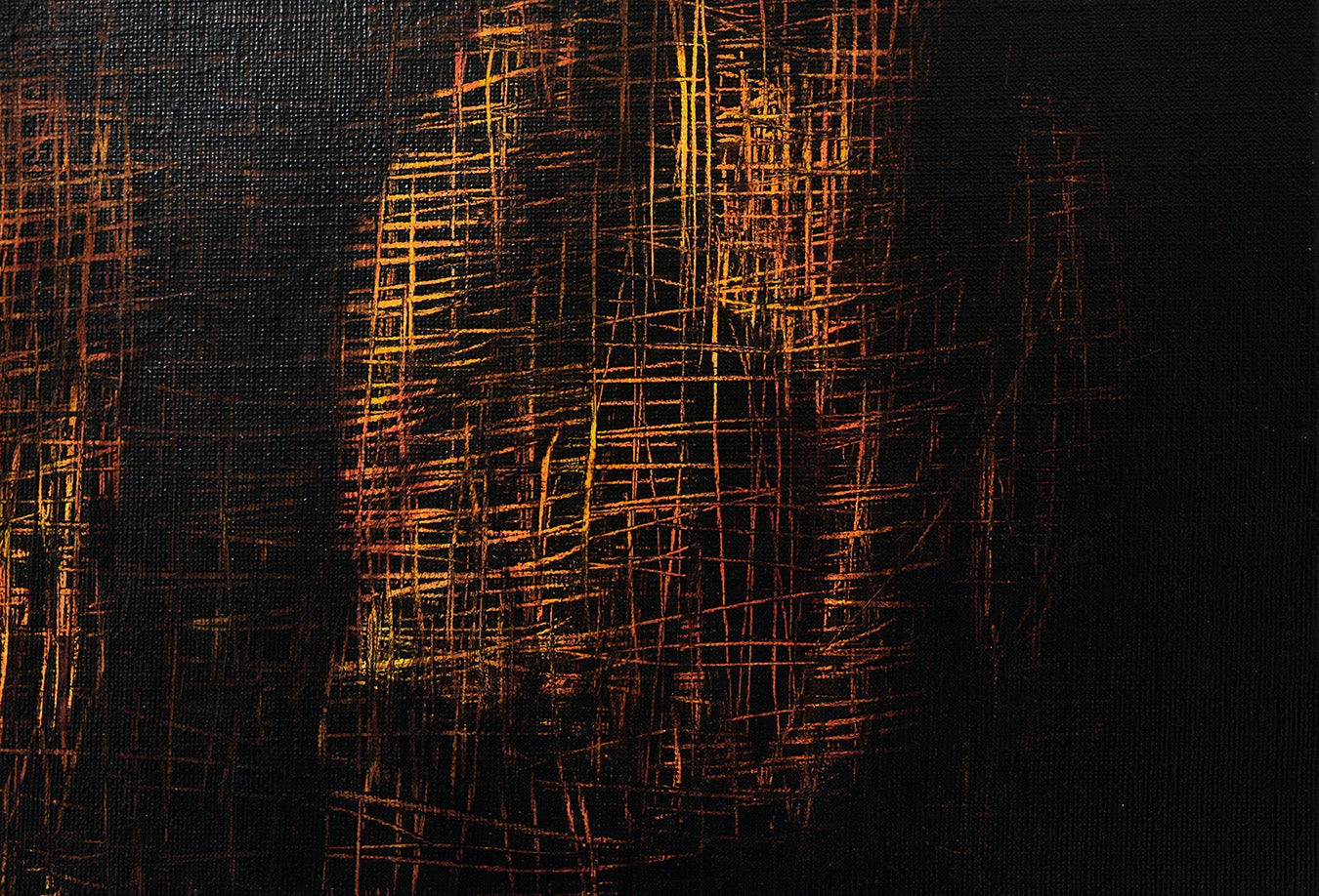 Strutture - Mixed Media on Canvas