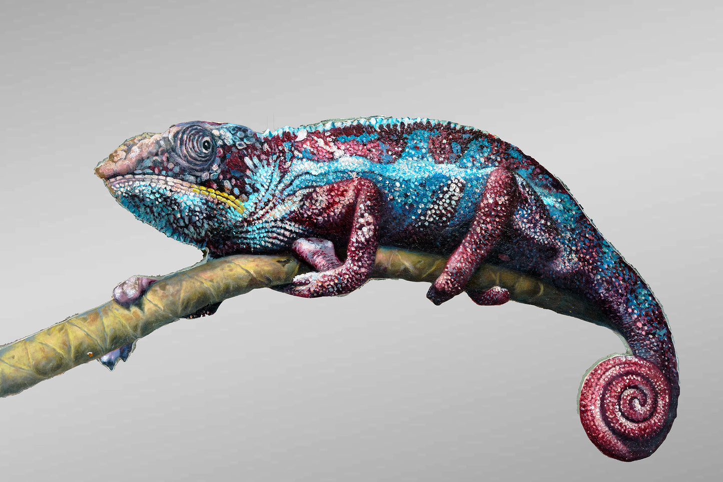 Sussurri Sfumati - Oil Painting on Mirror