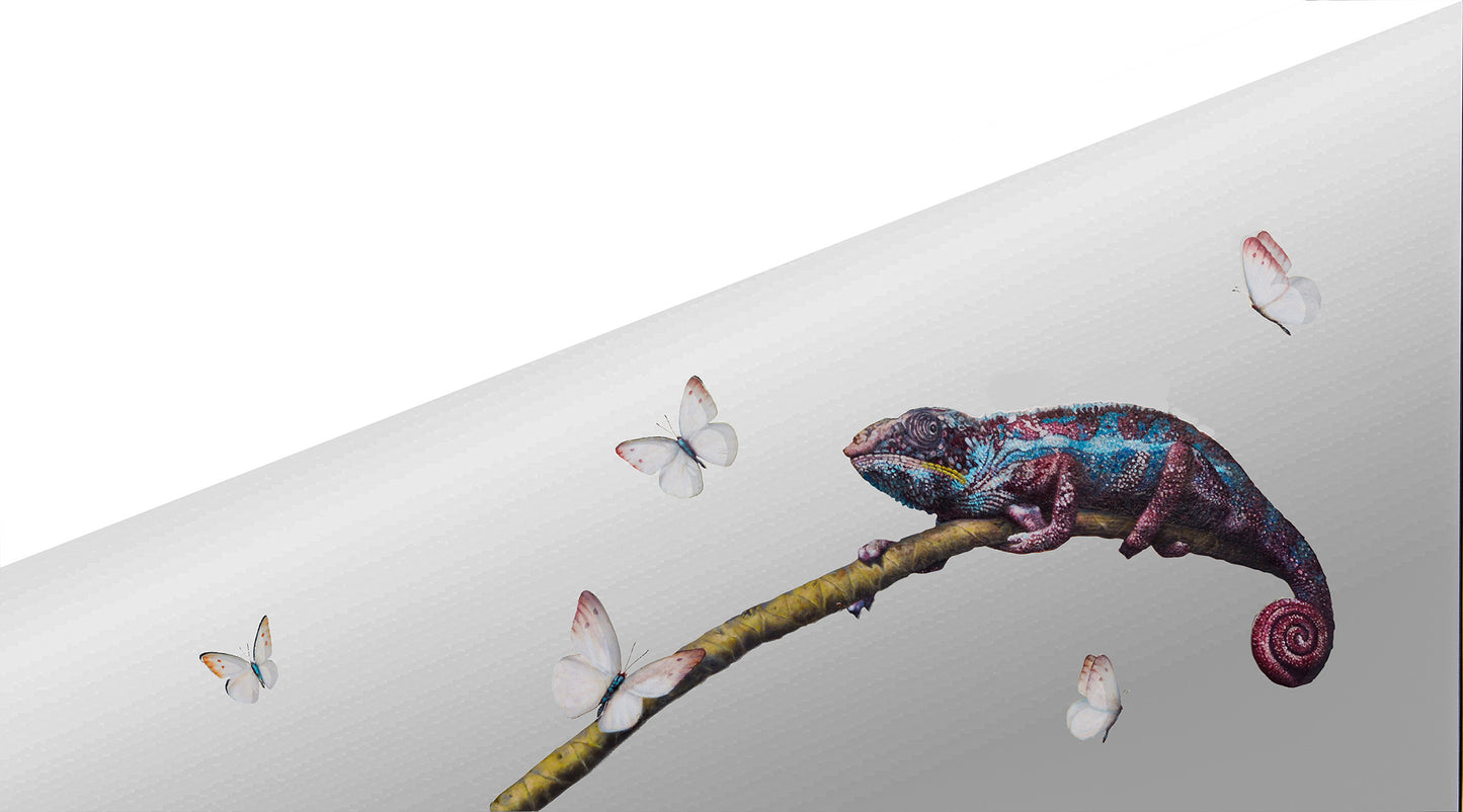 Sussurri Sfumati - Oil Painting on Mirror