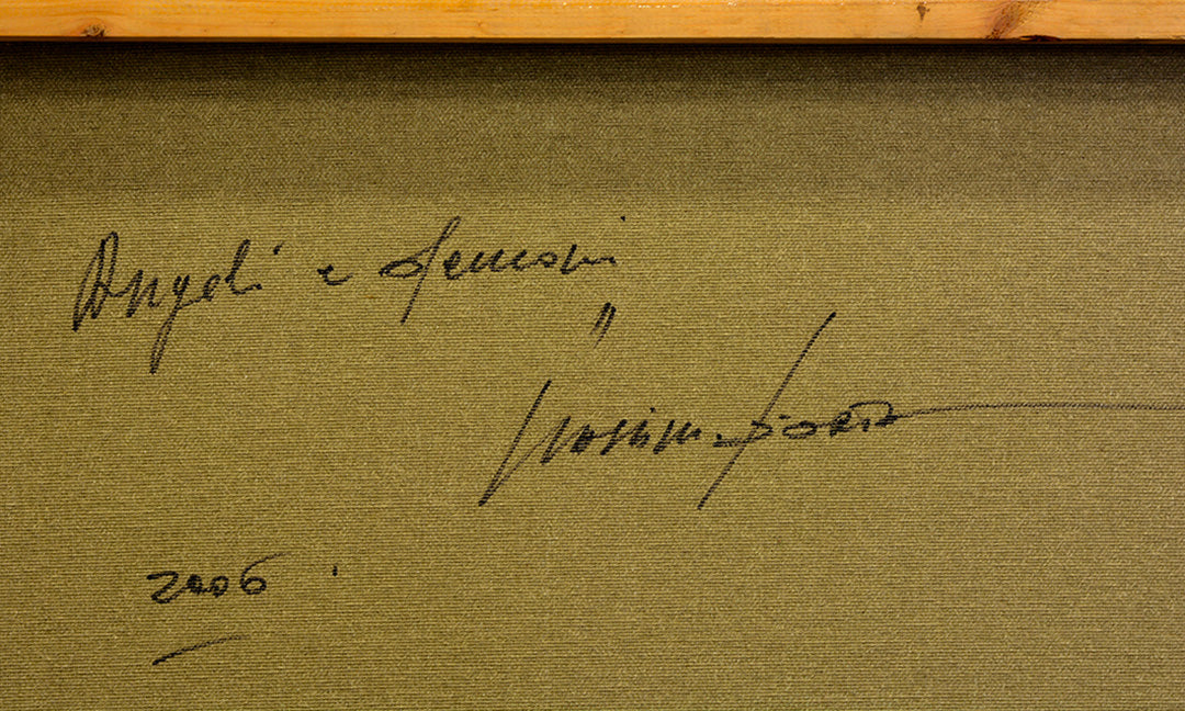 Angeli e Demoni - Mixed Media on Canvas