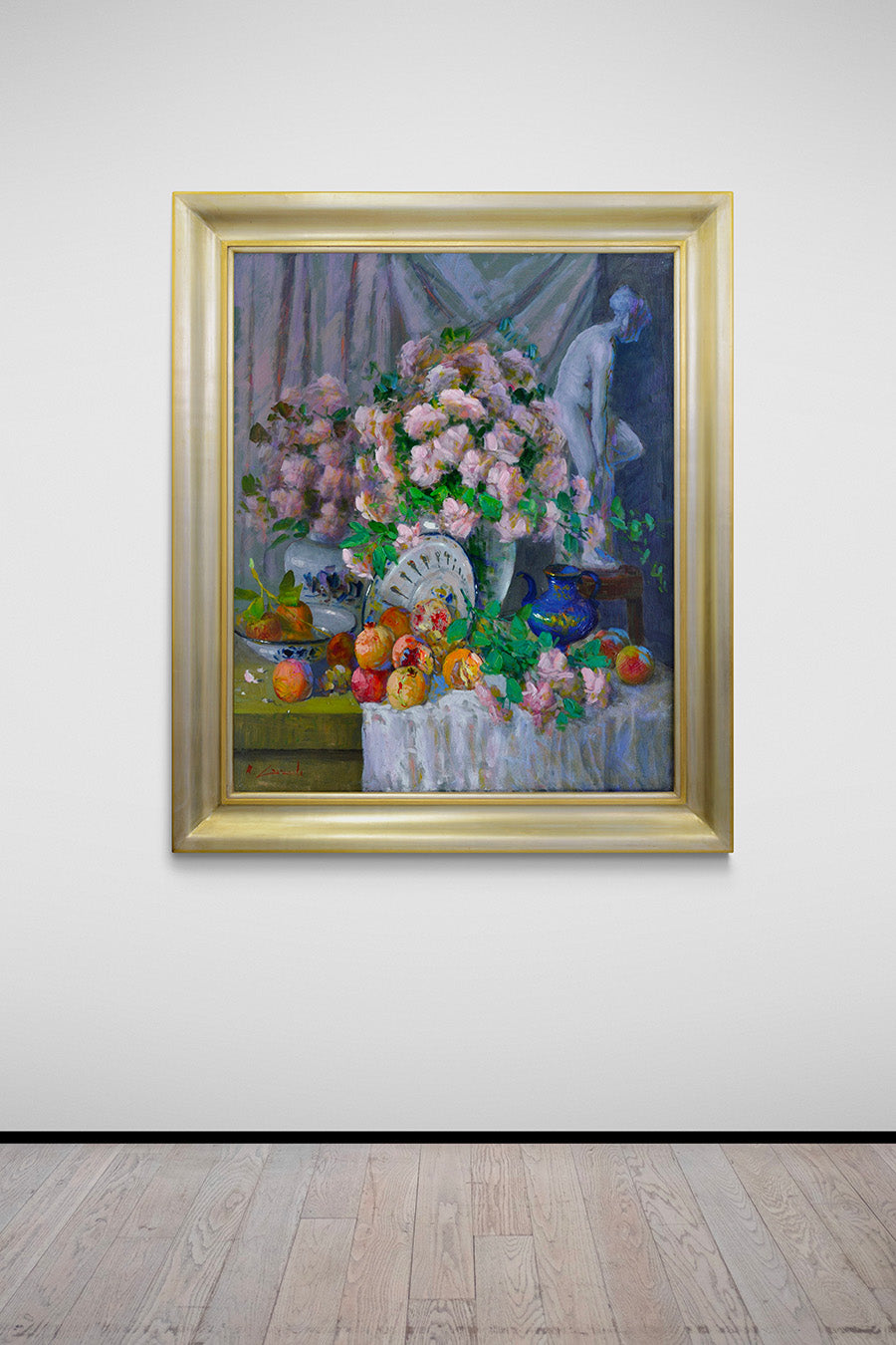 Composizione con Statua