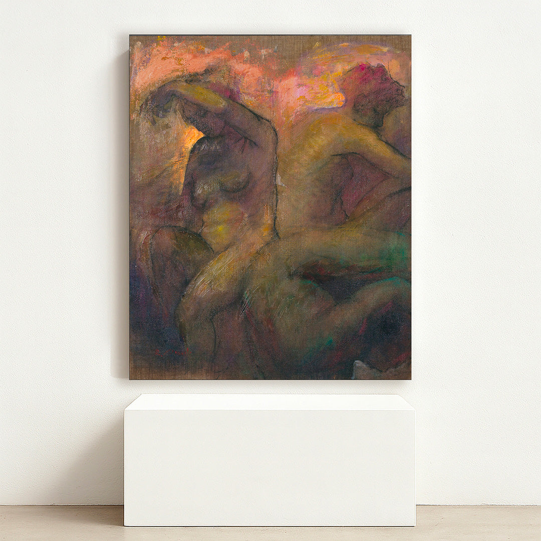 Figure - Oil Painting on Canvas