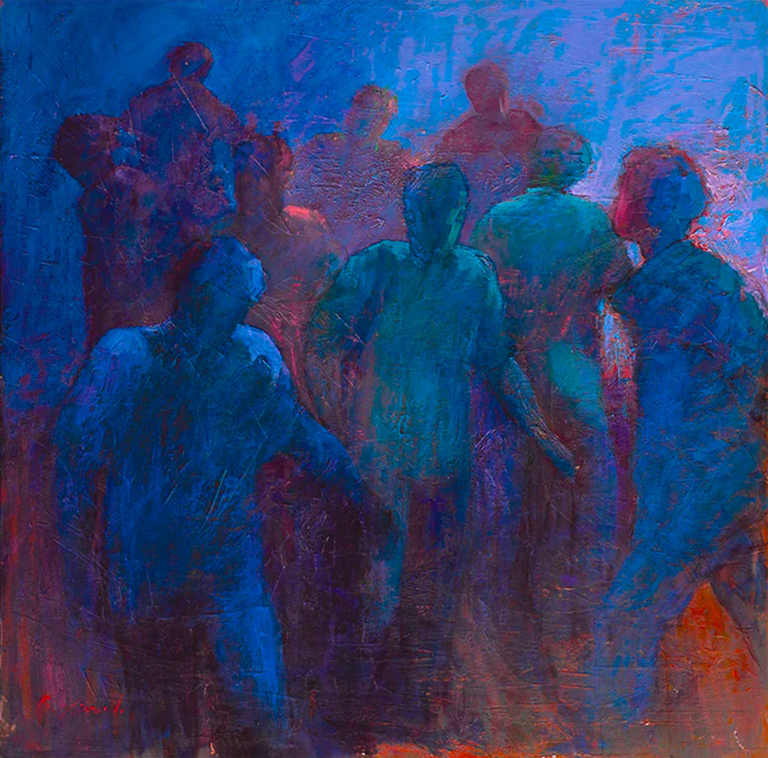 Folla - Oil Painting on Canvas