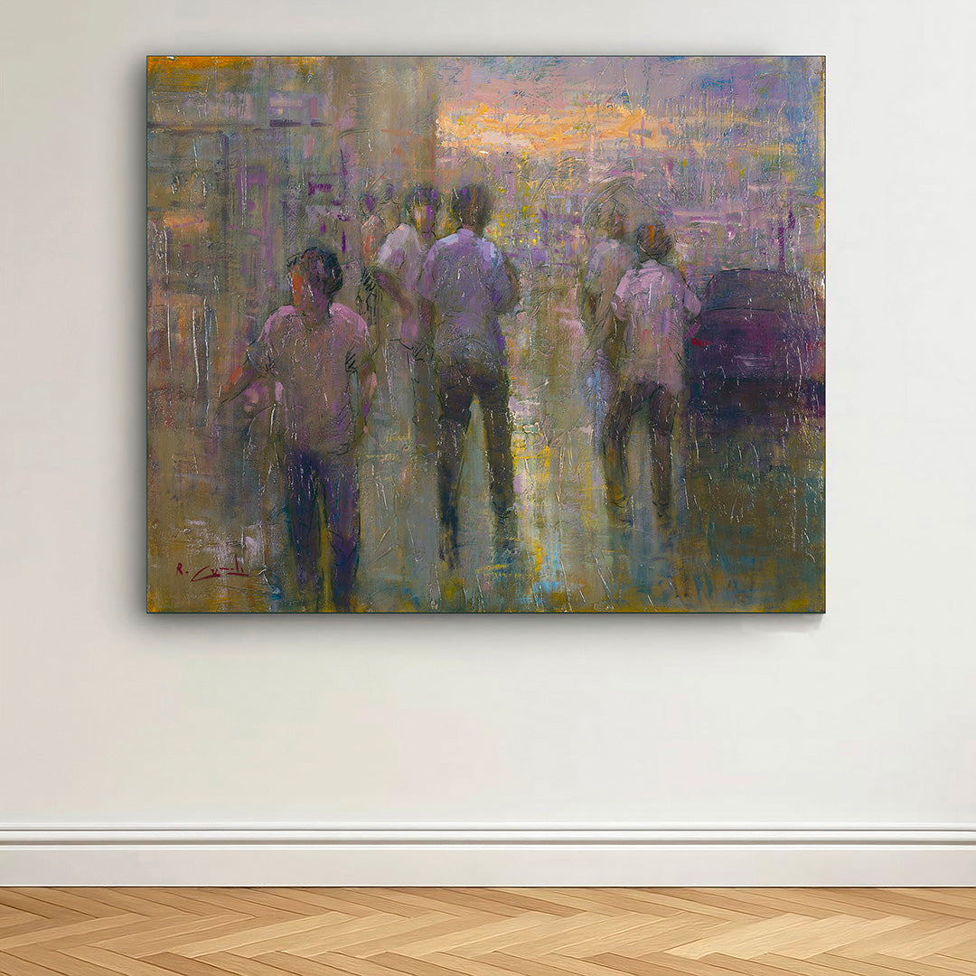 In Città (2009) - Oil Painting on Canvas