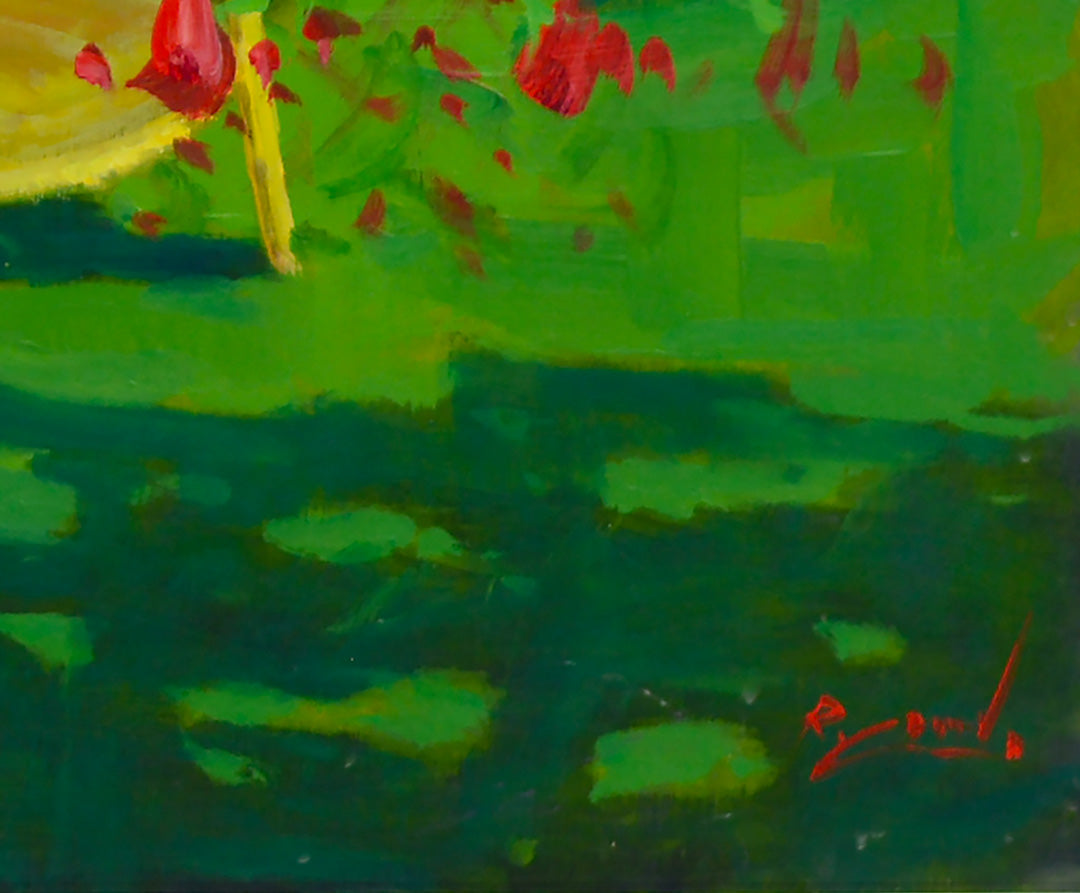 In Giardino - Oil Painting on Canvas