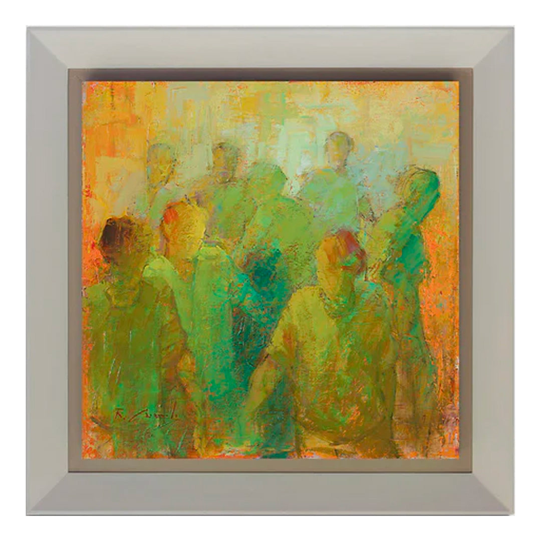 In Strada - Oil Painting on Canvas