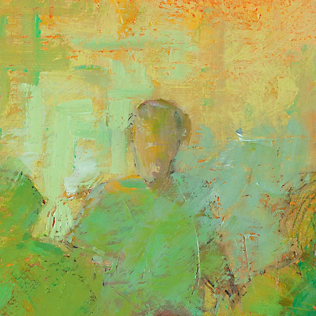 In Strada - Oil Painting on Canvas