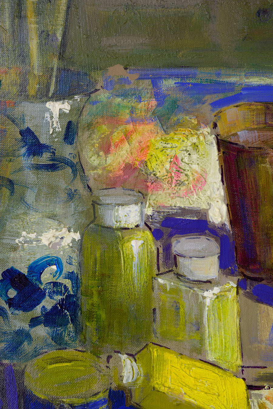 La Tavolozza - Oil Painting on Canvas