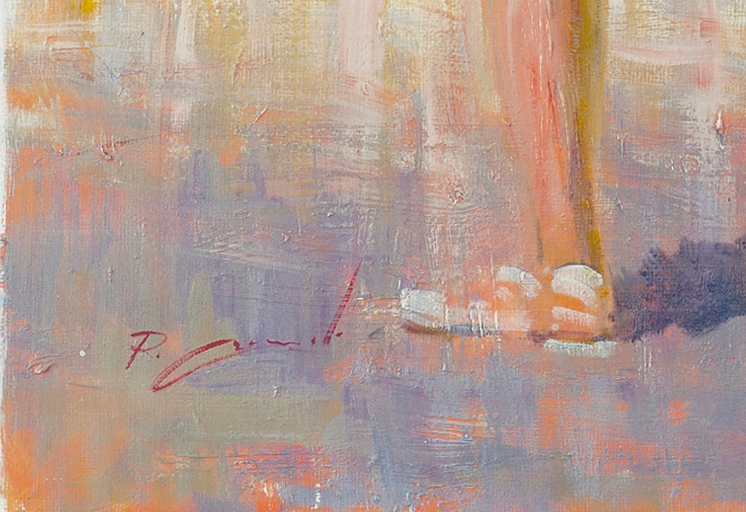 Le Due Amiche - Oil Painting on Canvas