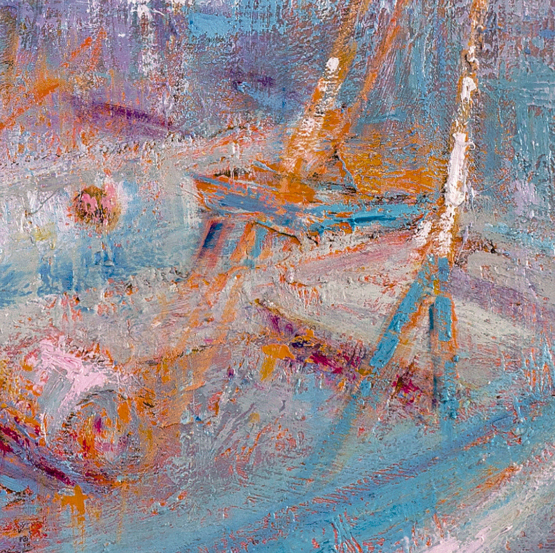 Mattina al Mare - Oil Painting on Canvas