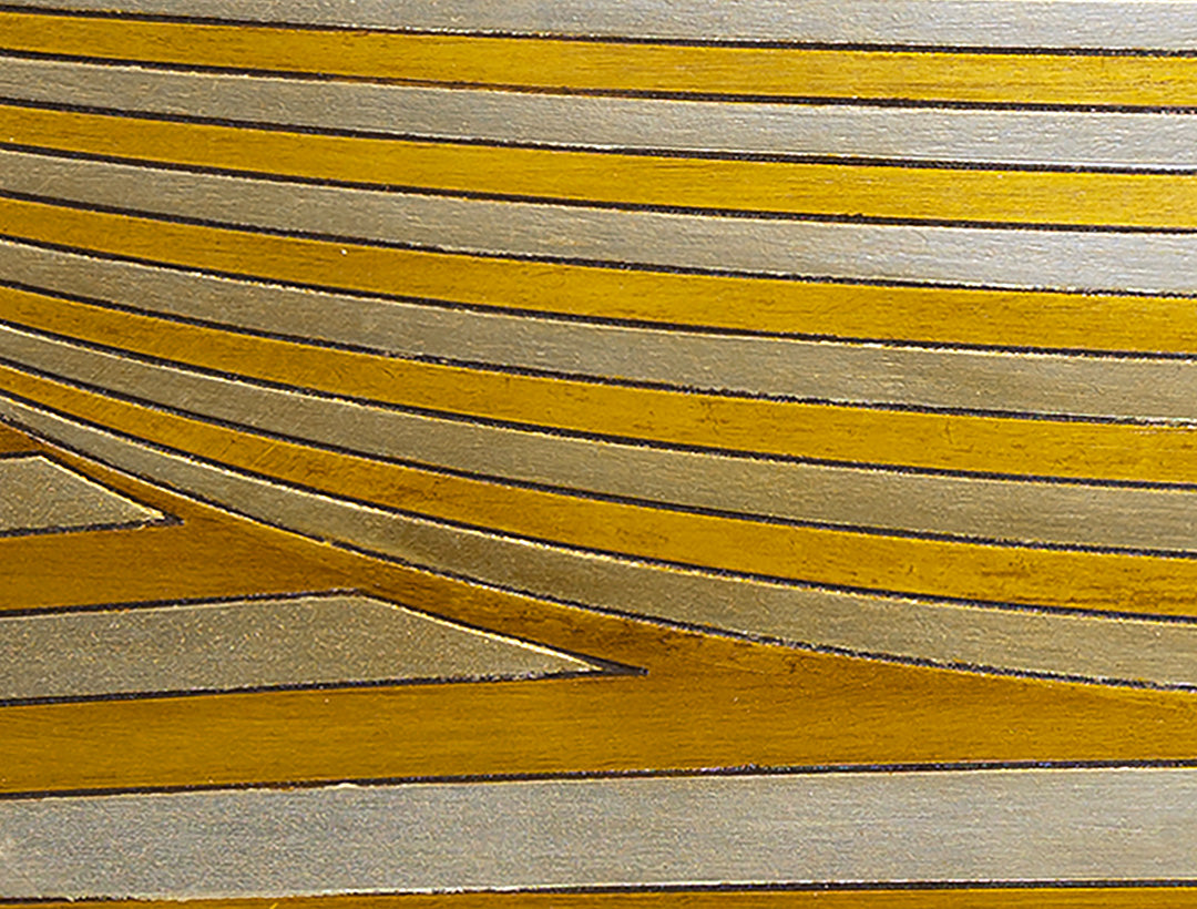 Midnight - Incised Wood Panel