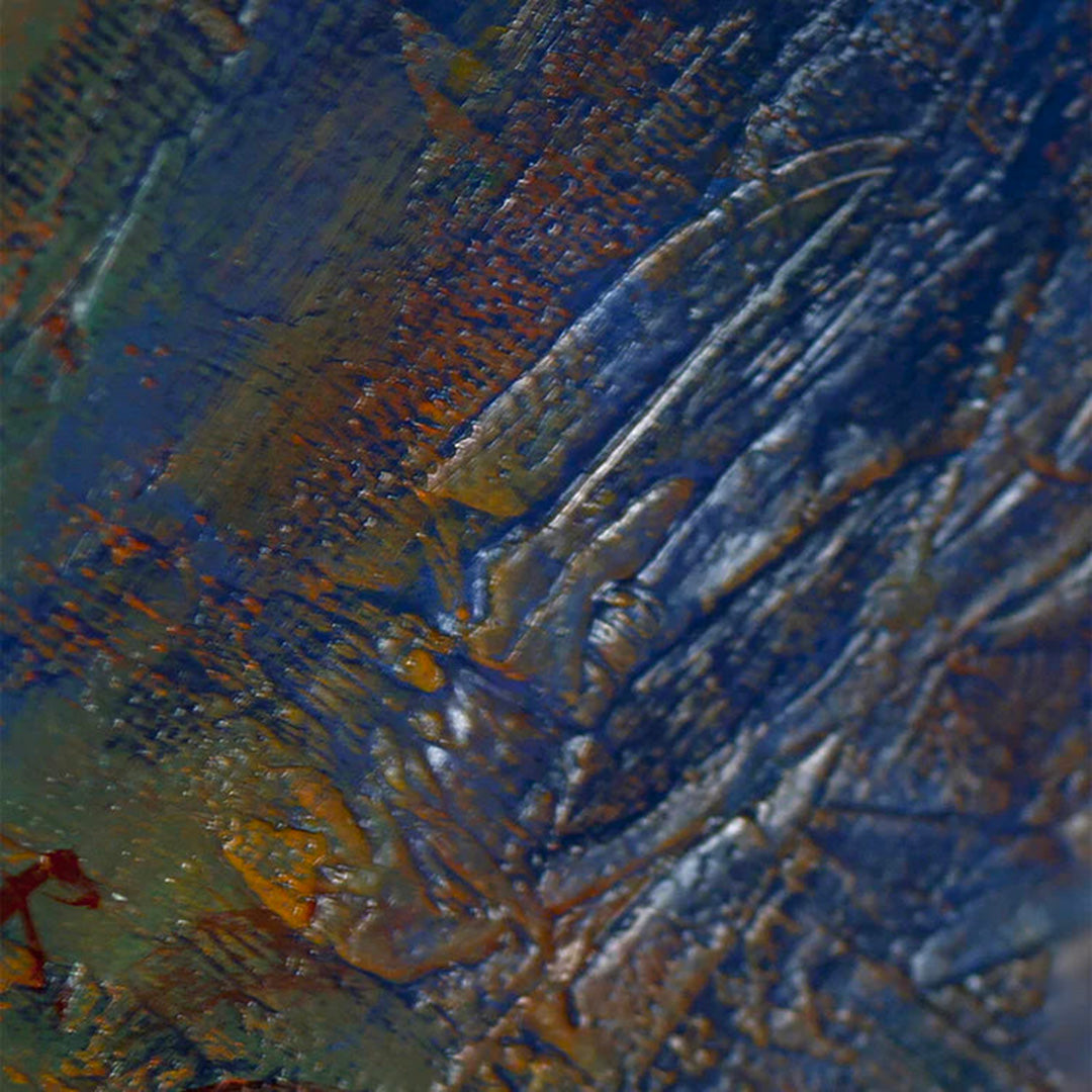 Verdi Vibrazioni - Oil Painting on Canvas