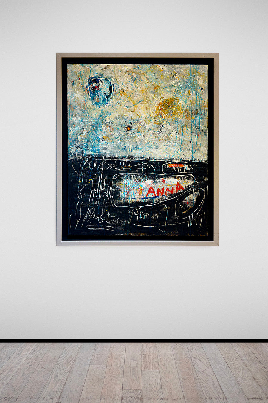 Zi Nicola Esce Lo Stesso - Mixed Media on Canvas